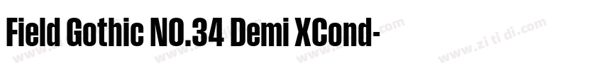 Field Gothic NO.34 Demi XCond字体转换 Field Gothic NO.34 Demi XCond字体转换